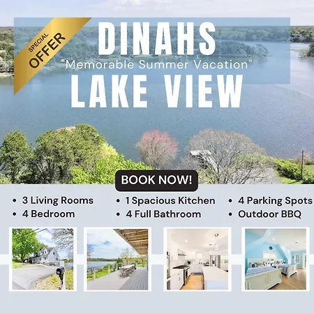 40 - 4Br Lakeview - Lakeside Retreat Near Gjk View
